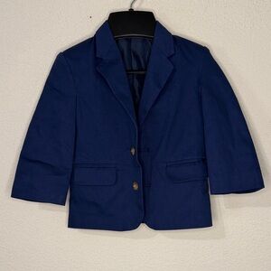 Nautica Navy Blue Suit Sport Coat Jacket Blazer Baby Boy Size 18 Months